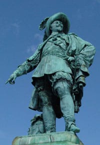 Als Städtegründer ist Gustav II. Adolf in Göteborg bekannt.