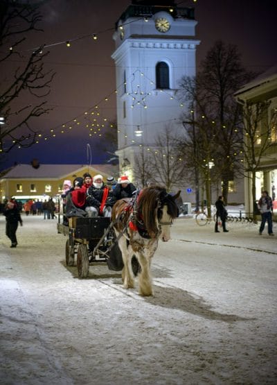 Weihnachten in Eksjö. Foto: Johan Lindqvist