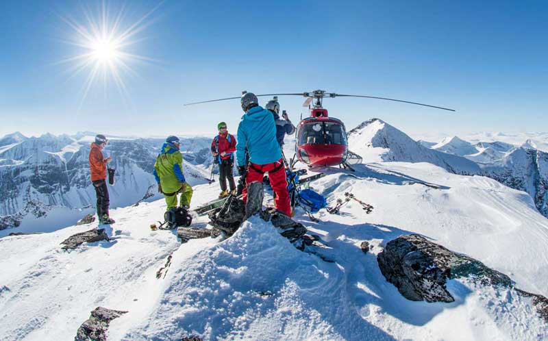 Das ultimative Abenteuer: Heli-Ski in Lappland