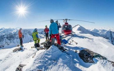 Heli-Ski in Schwedisch Lappland