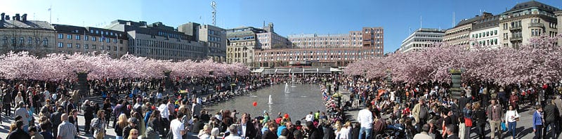 Kungsträdgården – beliebter Park in Stockholm