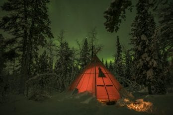 Sapmi Winter Camp Zelt