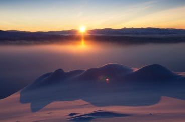 Sonnenuntergang am Åreskutan. Foto: andersc77 (Anders Carlsson) /flickr.com (CC BY 2.0)