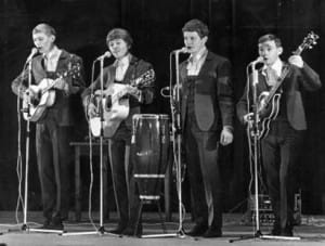Die Hootennany Singers 1966 Foto aus Wikipedia. Fotograph: Arne Schweitz/Scanpix